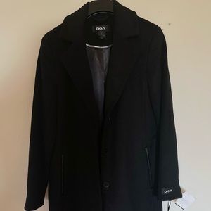 Women’s coat black DKNY